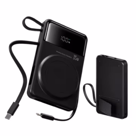 Juhtmevaba ja juhtmega laadimisega suure mahtuvusega akupank (Q18 Plus 20000mAh)
