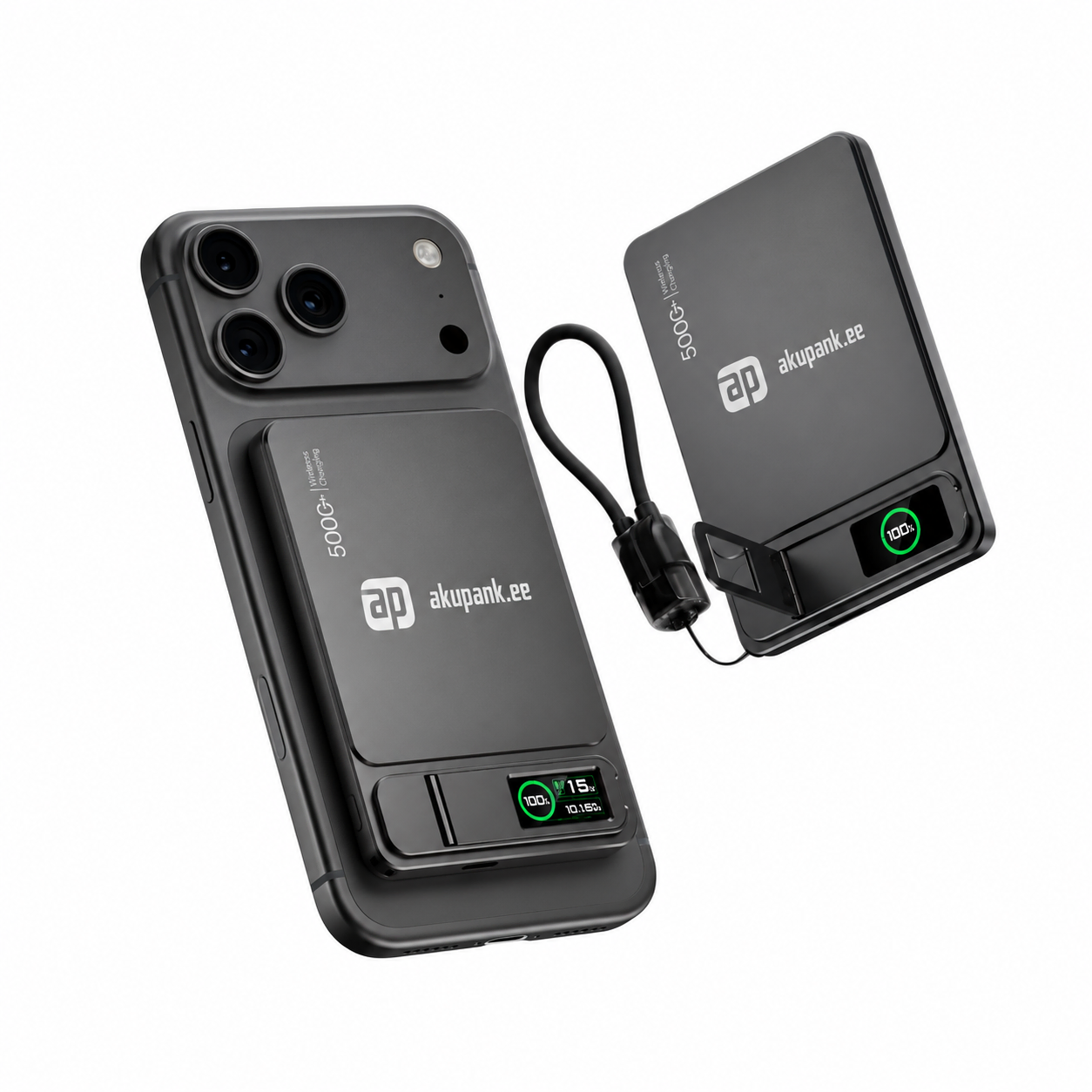 Ultraõhuke vastupidav akupank "C1" (5000 mAh)